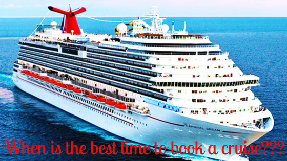 When Is The Best Time To Book A Cruise??? - Early Or Last Minute - EECC ...